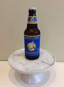 Bottle of Scrimshaw Pils beer